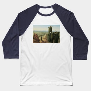 View from Maricopa Mountain Near the Rio Gila by Pratt Baseball T-Shirt